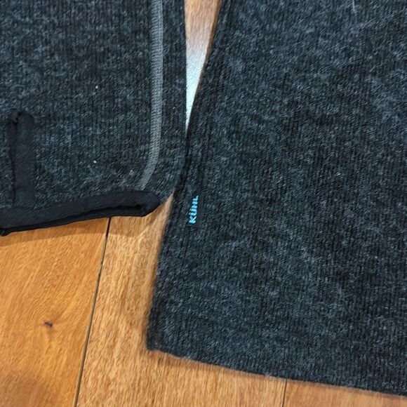 Kuhl Kore Quarter Zio Thermo Gray Pullover Fleece Lined Size M - Picture 10 of 12